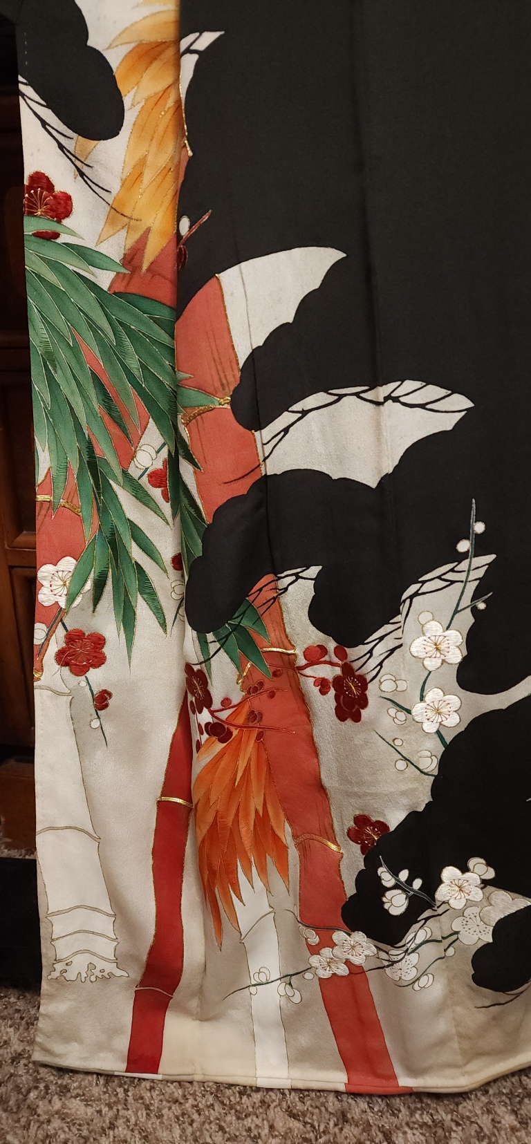 Tutorial–Vintage Kimono Stain Removal – Silk & Bones